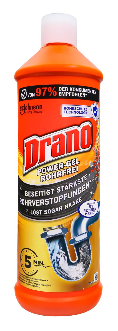 Drano Power Gel - 1 l Drano Power Gel - 1 l