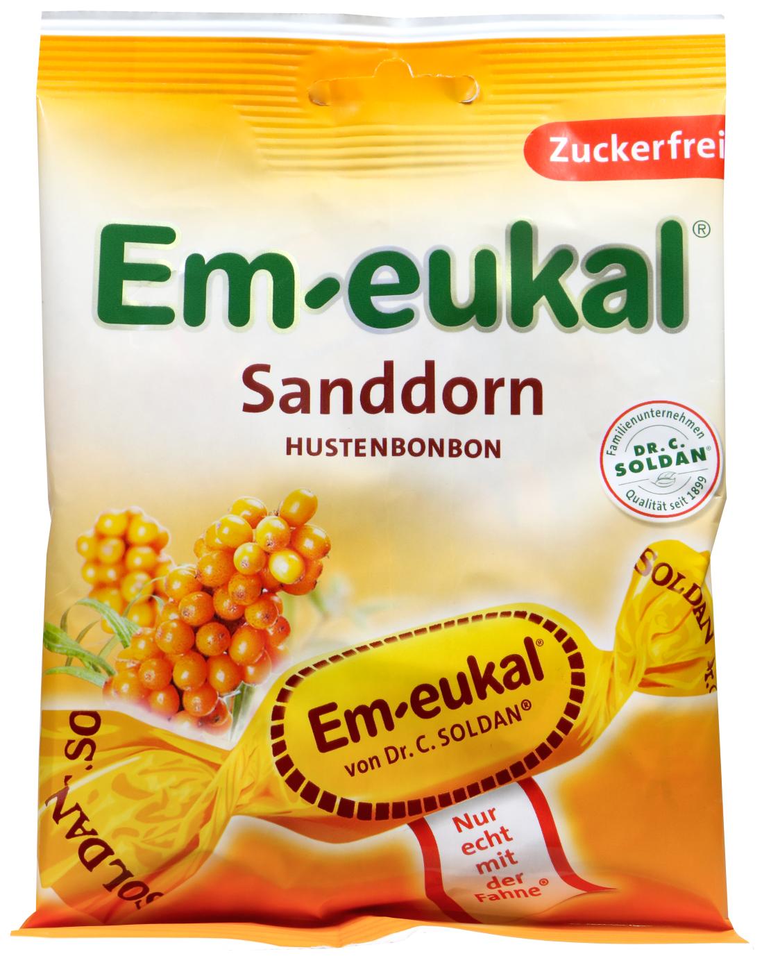 Em-Eukal Sanddorn Zuckerfrei - 75 g Em-Eukal Sanddorn Zuckerfrei - 75 g