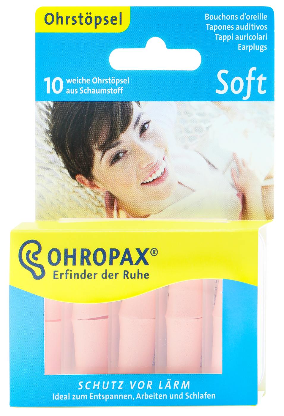 Ohropax Soft - 10 Stück Ohropax Soft - 10 Stück