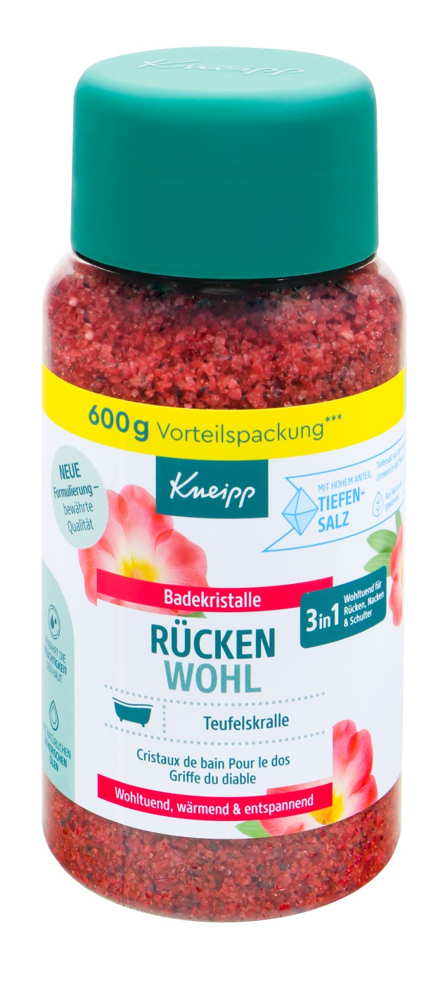Kneipp Badekristalle Rückenwohl - 600 g Kneipp Badekristalle Rückenwohl - 600 g