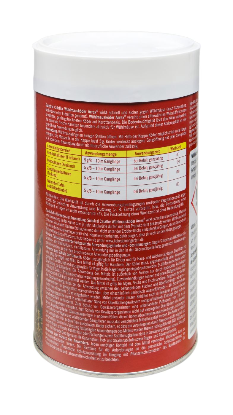 Substral Celaflor Arrex Wühlmausköder - 250 g Substral Celaflor Arrex Wühlmausköder - 250 g