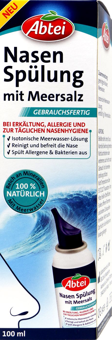 Abtei Nasenspülung mit Meersalz - 100 ml Abtei Nasenspülung mit Meersalz - 100 ml