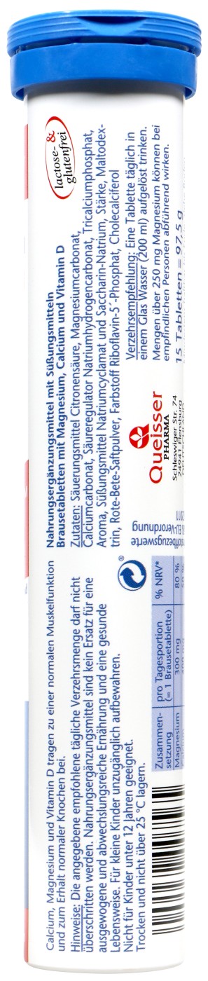 Doppelherz Magnesium Calcium + D3 Brause - 15 Stück Doppelherz Magnesium Calcium + D3 Brause - 15 Stück