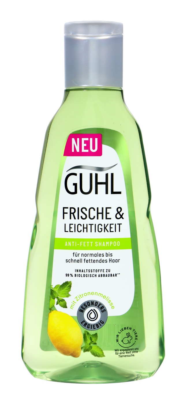 Guhl Shampoo Frische & Leichtigkeit Anti-Fett Yuzu Zitrus - 250 ml Guhl Shampoo Frische & Leichtigkeit Anti-Fett Yuzu Zitrus - 250 ml