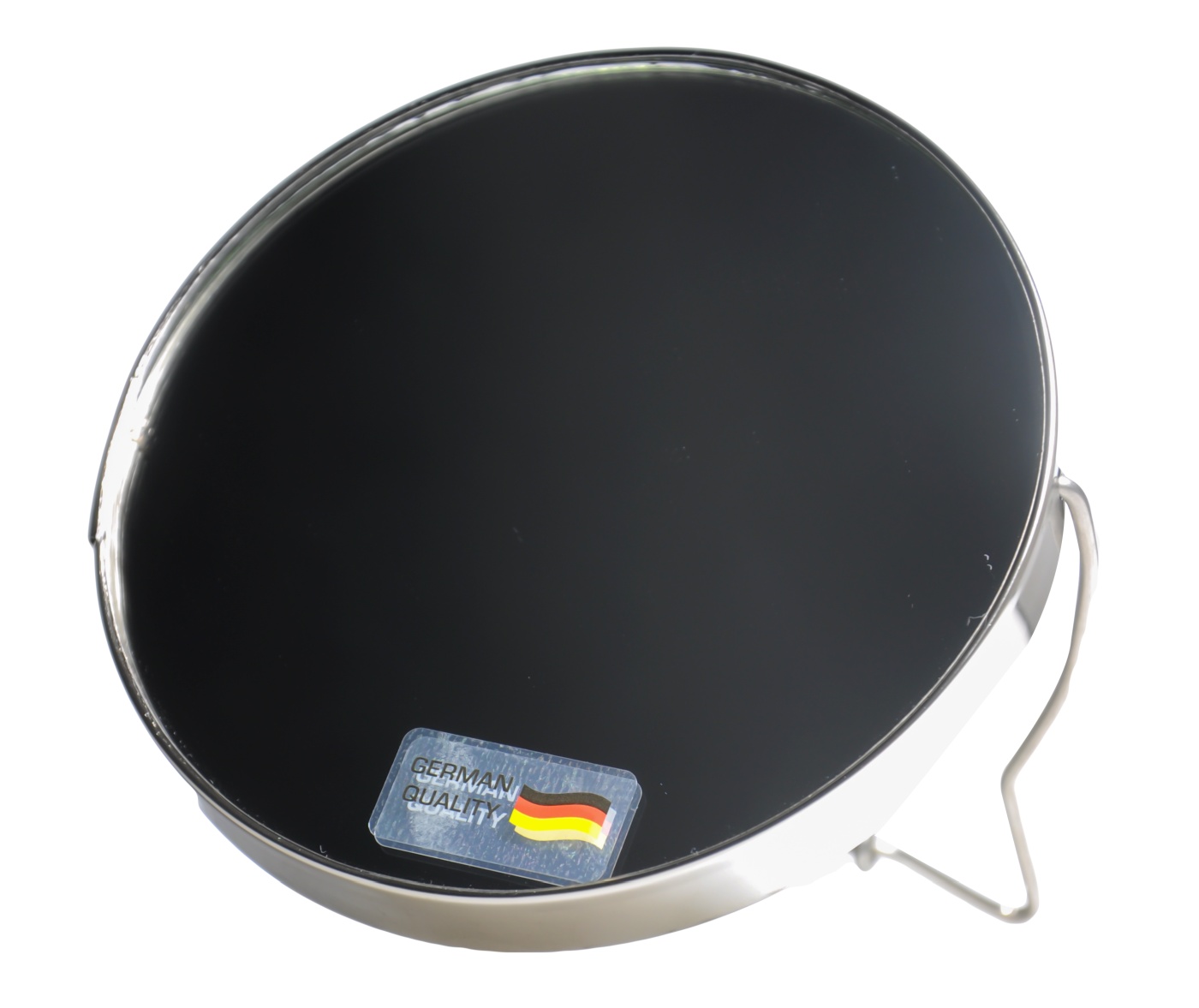 Rasierspiegel und Schminkspiegel aus Metall - 12 cm Rasierspiegel und Schminkspiegel aus Metall - 12 cm