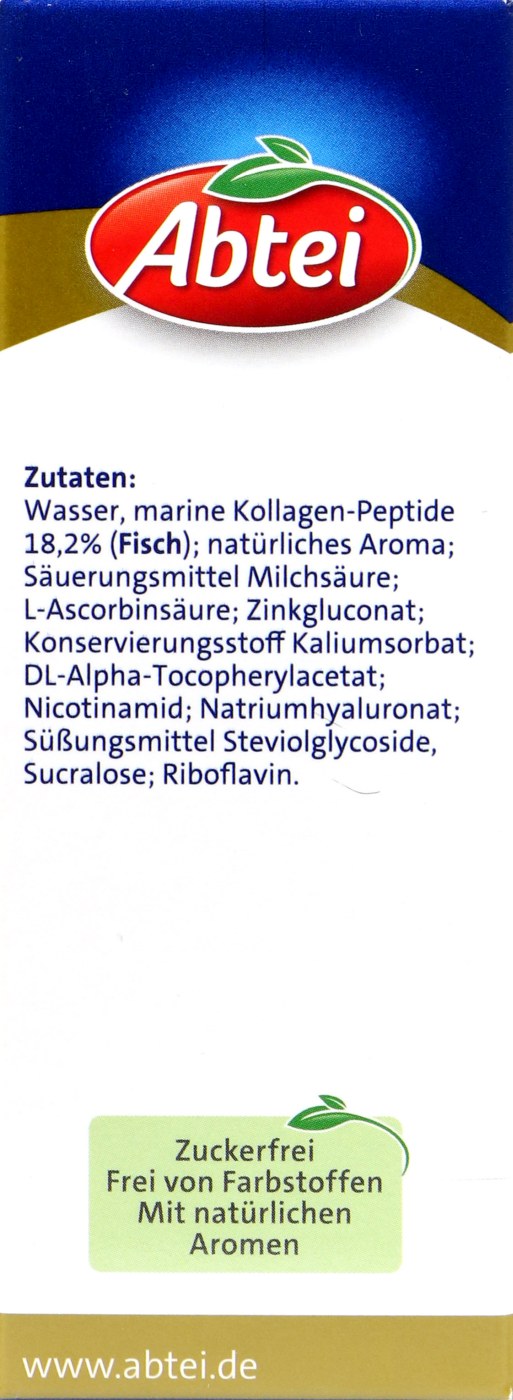 Abtei Beauty Kollagen Intensiv 5000 Trinkampullen - 25ml x 10 Stück Abtei Beauty Kollagen Intensiv 5000 Trinkampullen - 25ml x 10 Stück