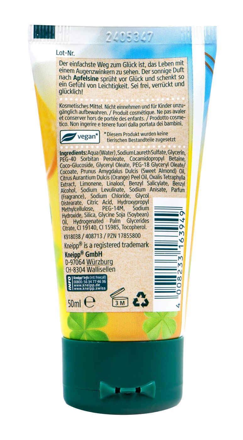 Kneipp Aroma Pflegedusche Sei frei, verrückt & Glücklich - 50 ml Kneipp Aroma Pflegedusche Sei frei, verrückt & Glücklich - 50 ml