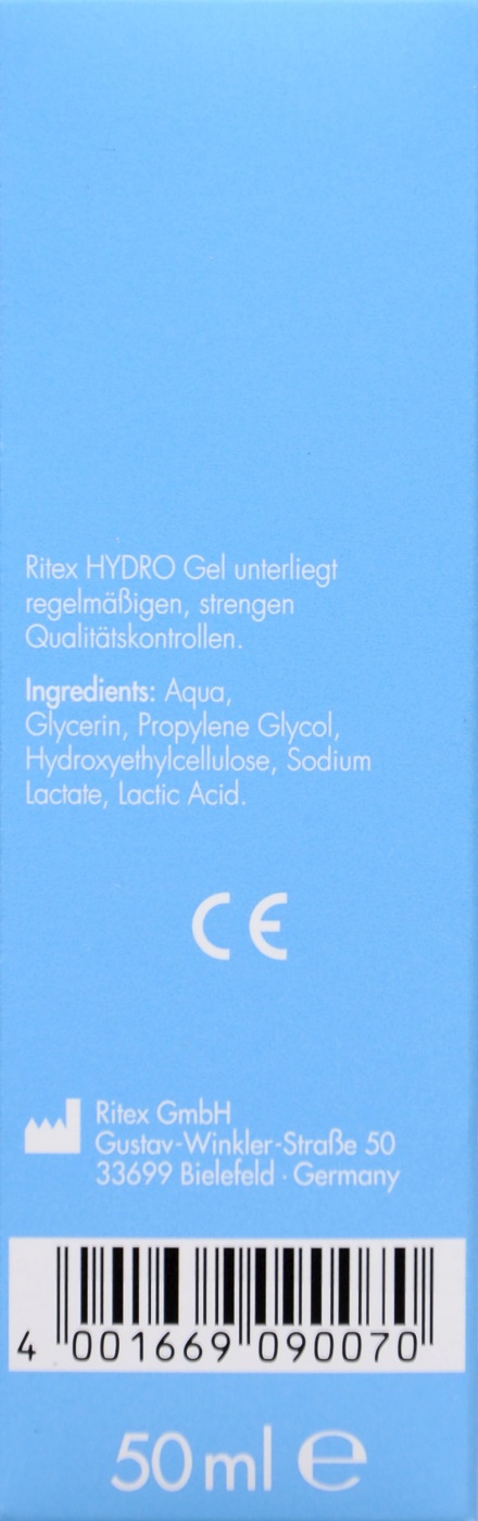 Ritex Hydro Sensitiv Gel - 50 ml Ritex Hydro Sensitiv Gel - 50 ml