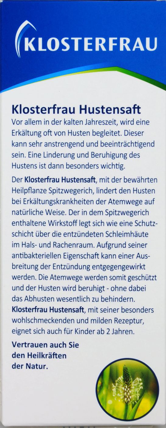 Klosterfrau Hustensaft - 200 ml Klosterfrau Hustensaft - 200 ml