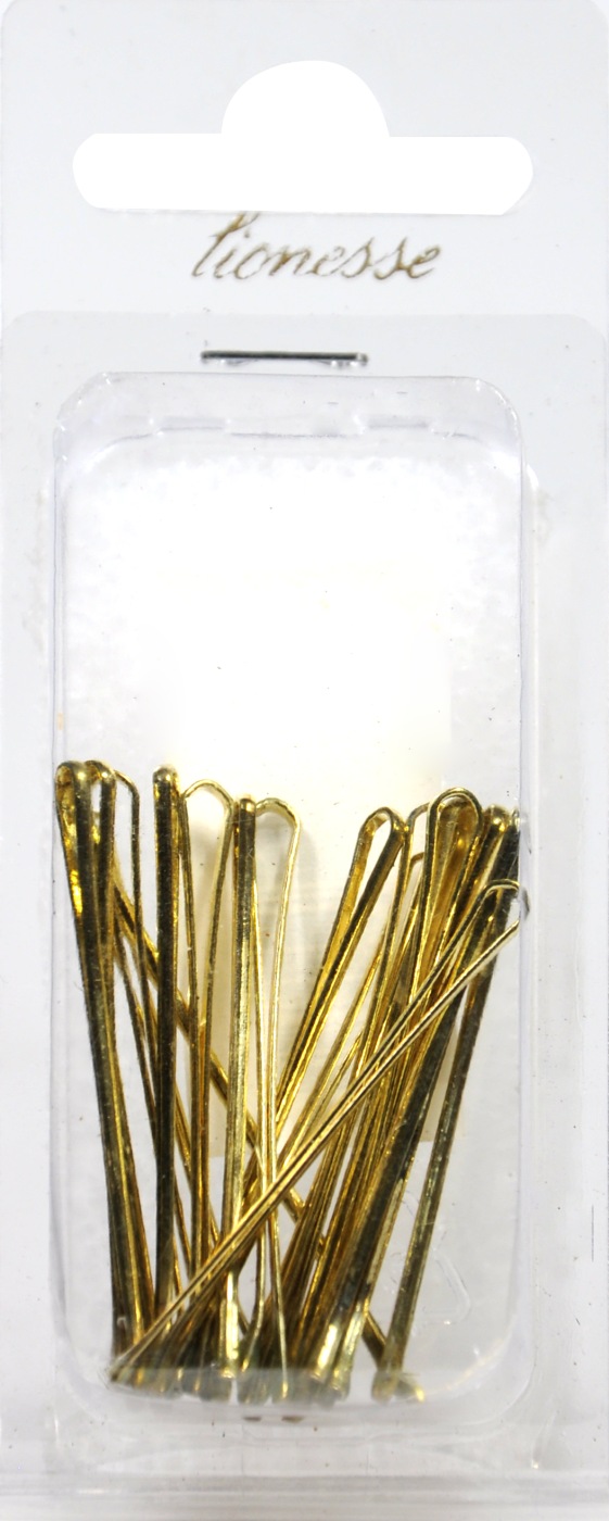 Haarklemme Gold 4,5 cm - 24 Stück Haarklemme Gold 4,5 cm - 24 Stück