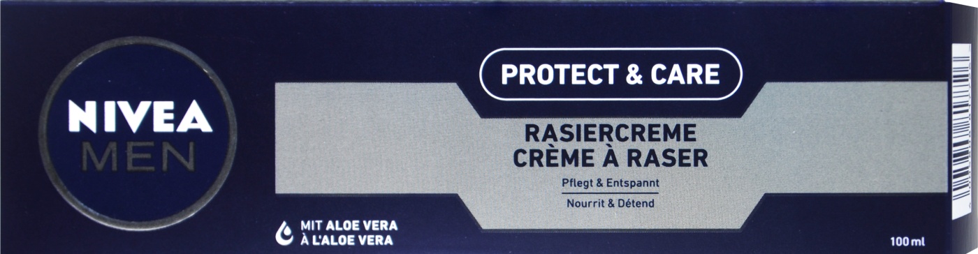 Nivea Men Rasiercreme Protect & Care - 100 ml Nivea Men Rasiercreme Protect & Care - 100 ml