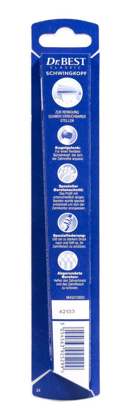Dr. Best Zahnbürste Schwingkopf - Mittel Dr. Best Zahnbürste Schwingkopf - Mittel