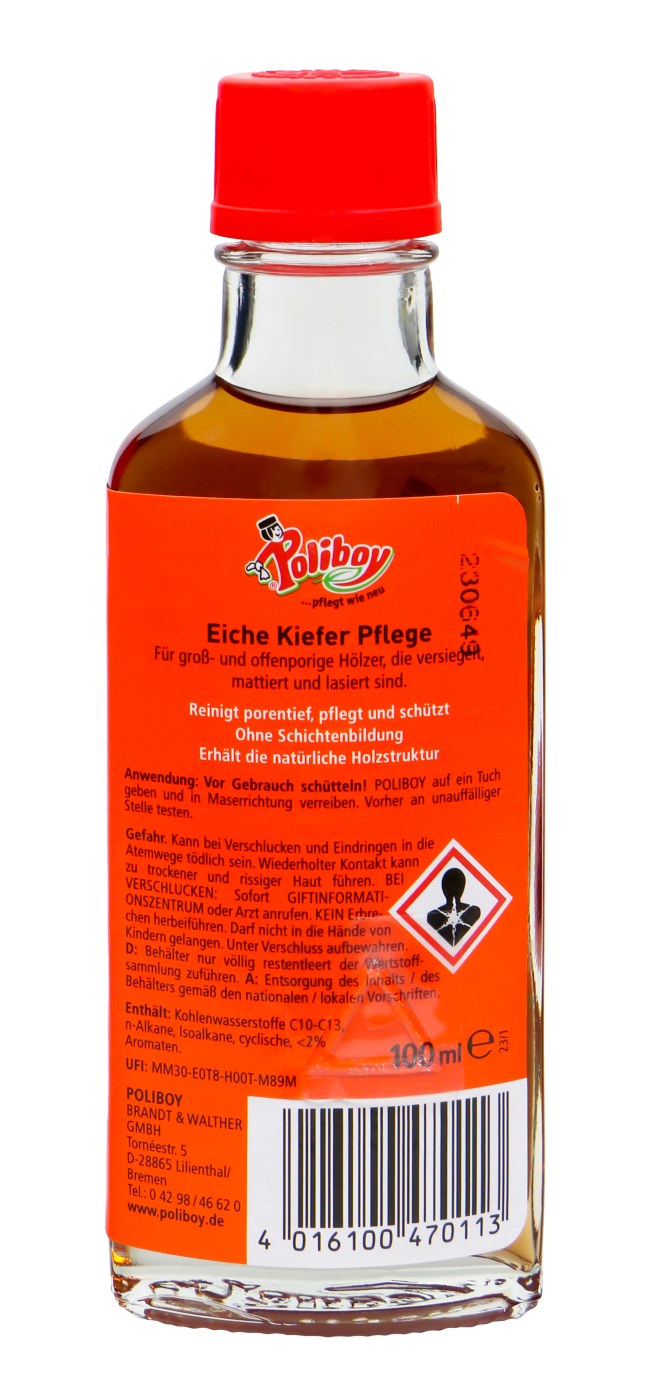 Poliboy Eiche Kiefer Pflege - 100 ml Poliboy Eiche Kiefer Pflege - 100 ml