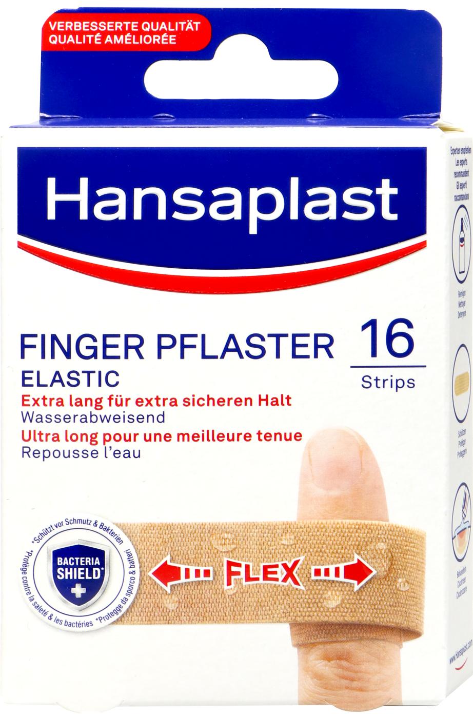 Hansaplast Elastic Finger Strips - 16 Stück Hansaplast Elastic Finger Strips - 16 Stück