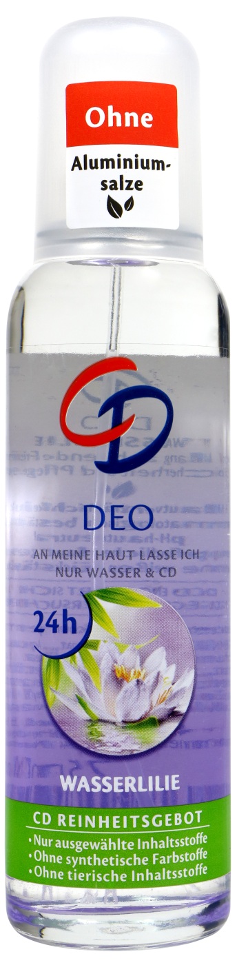 CD Deo Zerstäuber Wasserlilie - 75 ml CD Deo Zerstäuber Wasserlilie - 75 ml