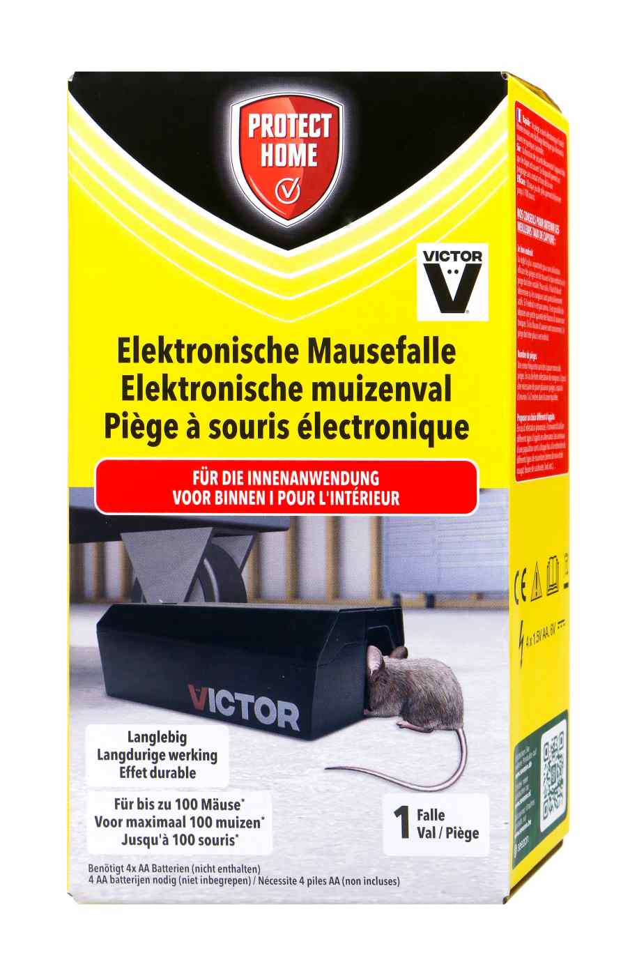 Protect Home Elektronische Mausefalle - 1 Stück Protect Home Elektronische Mausefalle - 1 Stück