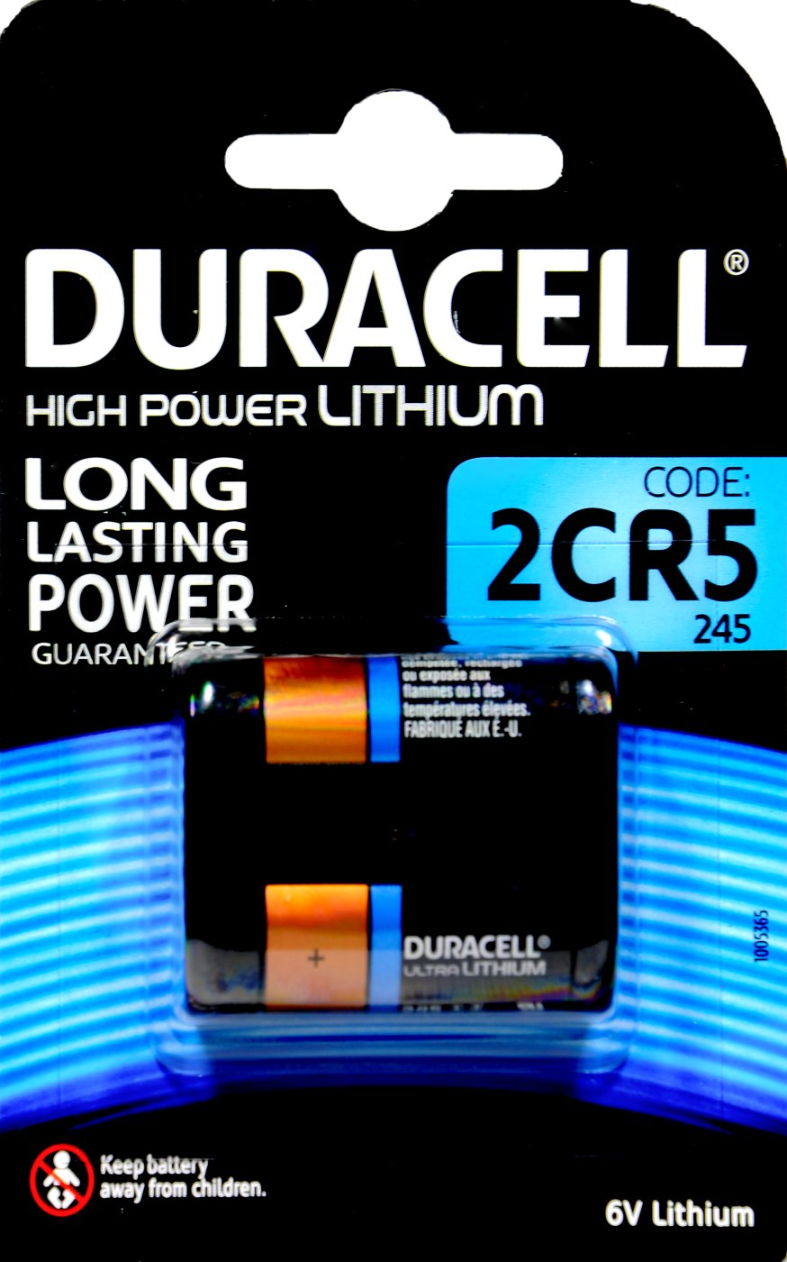 Duracell Ultra Batterie 2CR5 - 6,0 V - 1 Stück Duracell Ultra Batterie 2CR5 - 6,0 V - 1 Stück