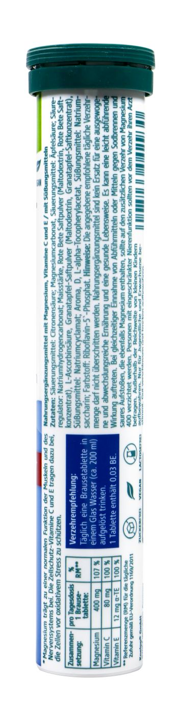 Kneipp Magnesium 400 + C + E Brausetabletten - 15 Stück Kneipp Magnesium 400 + C + E Brausetabletten - 15 Stück