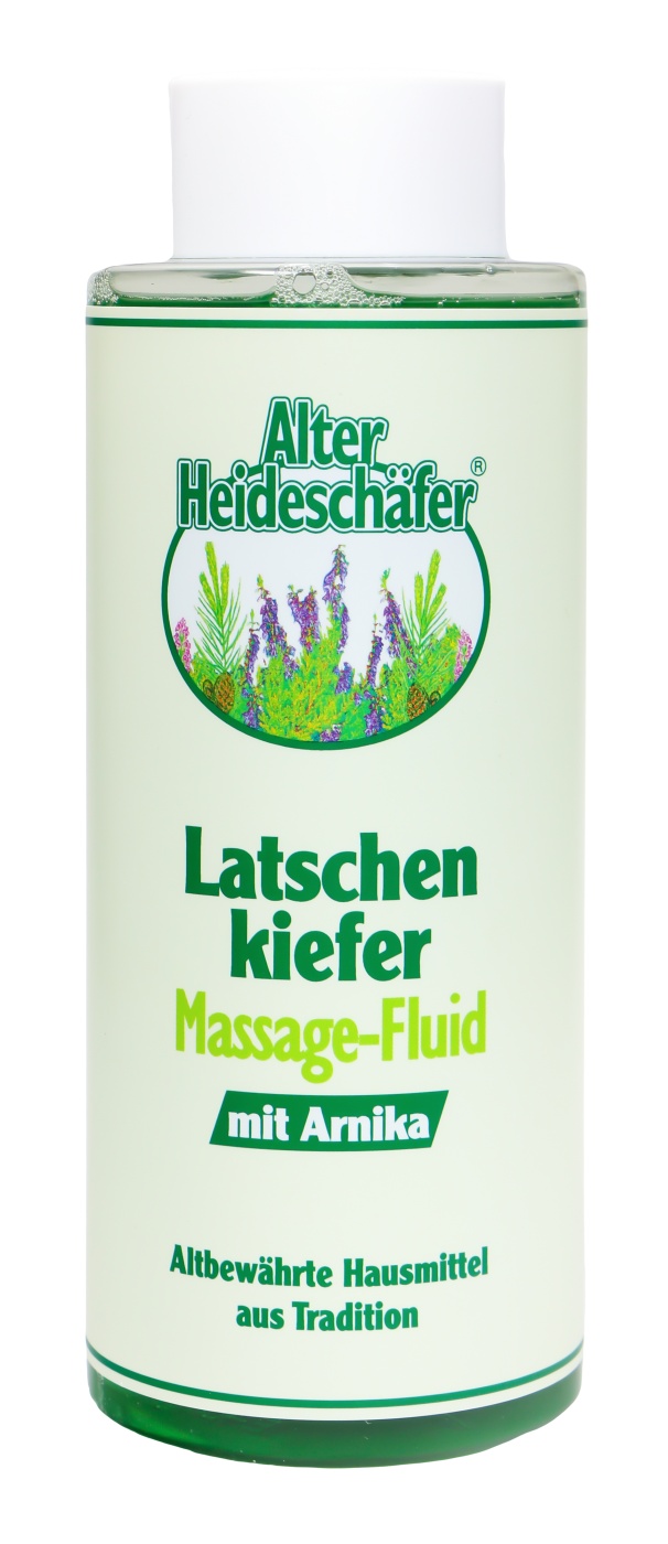 Alter Heideschäfer Latschenkiefer-Massage-Fluid - 500 ml Alter Heideschäfer Latschenkiefer-Massage-Fluid - 500 ml