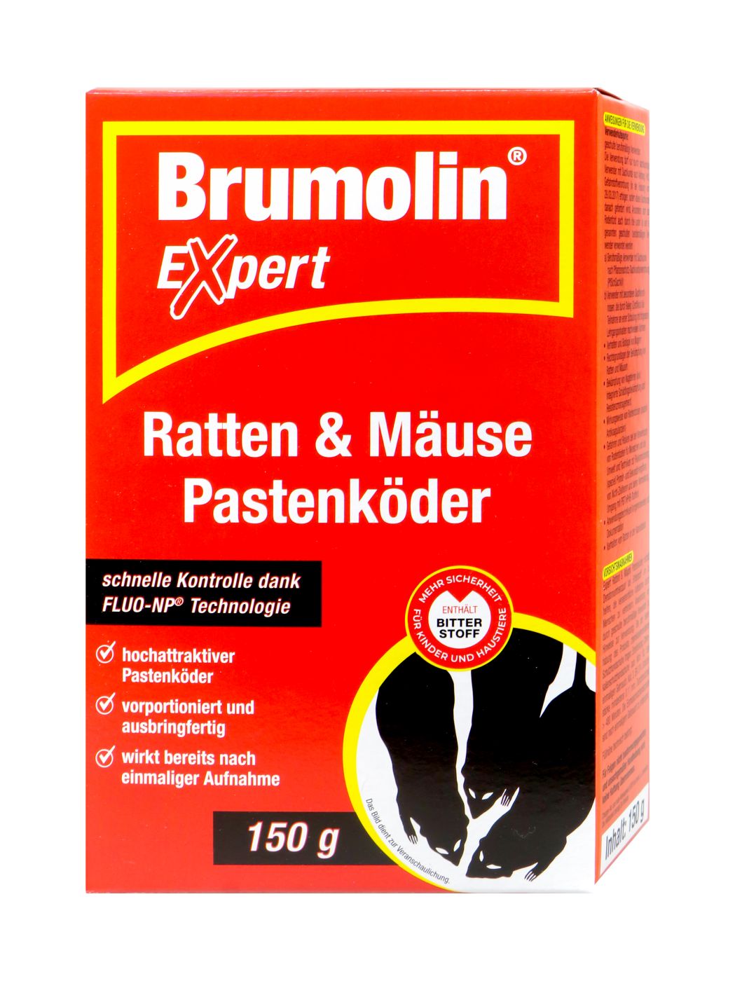 Brumolin Ratten & Mäuseköder - 150 g Brumolin Ratten & Mäuseköder - 150 g