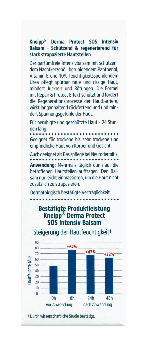 Kneipp Derma Protect 10 % Urea SOS Intensiv Balsam - 75 ml Kneipp Derma Protect 10 % Urea SOS Intensiv Balsam - 75 ml