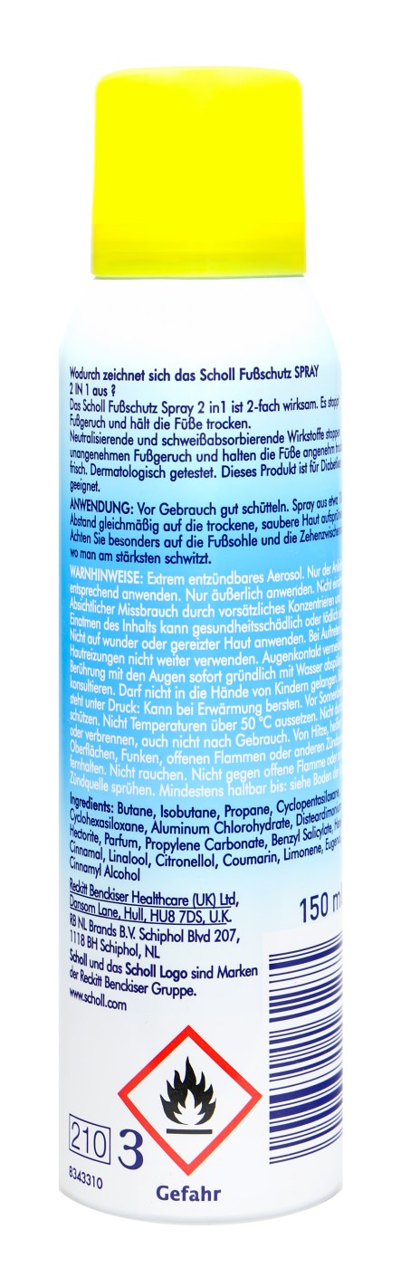 Scholl Fußpilz-Schutzspray - 150 ml Scholl Fußpilz-Schutzspray - 150 ml