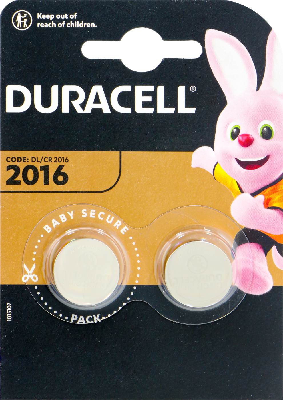 Duracell 2016 - 3,0 V - 2 Stück Duracell 2016 - 3,0 V - 2 Stück