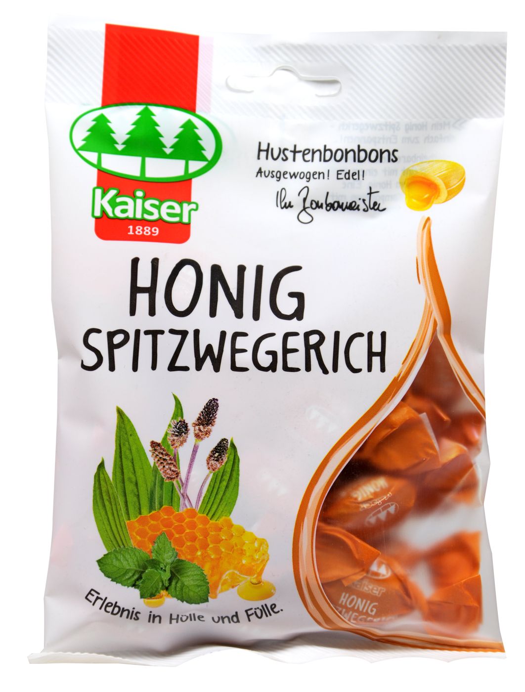 Kaiser Honig-Spitzwegerich Bonbon - 90 g Kaiser Honig-Spitzwegerich Bonbon - 90 g