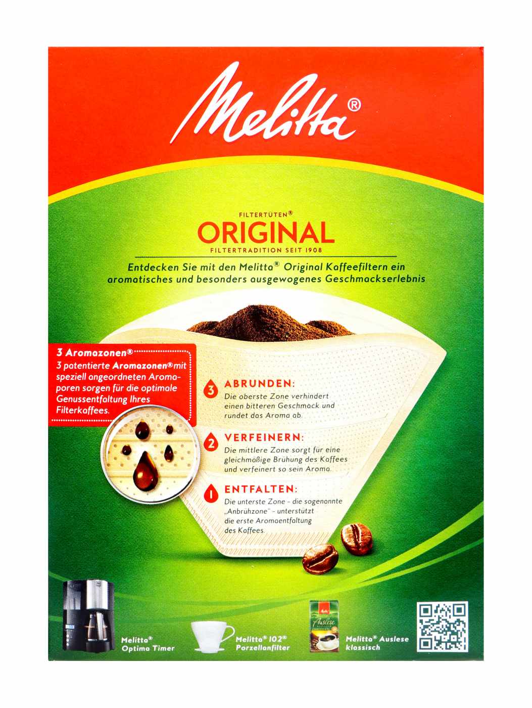 Melitta Filtertüten 102 Naturbraun Aroma - 80 Stück Melitta Filtertüten 102 Naturbraun Aroma - 80 Stück