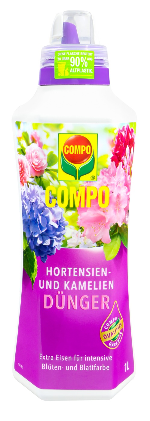 Compo Hortensien- und Kameliendünger - 1 l Compo Hortensien- und Kameliendünger - 1 l
