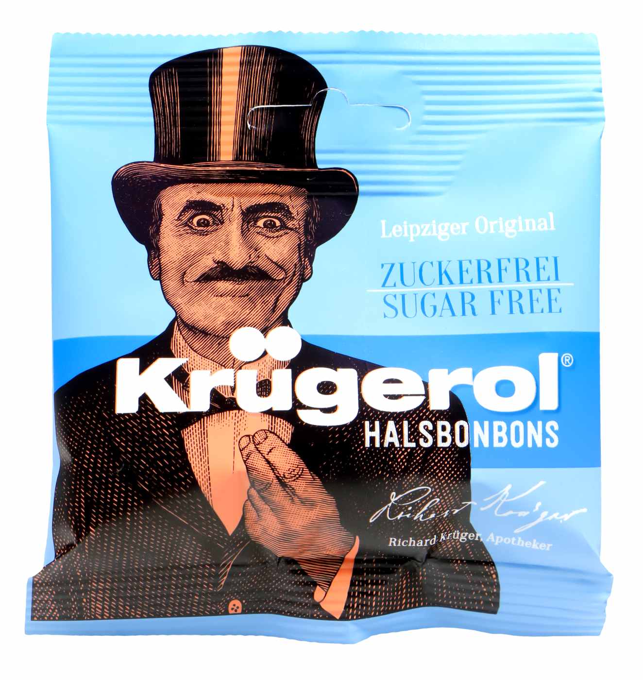 Krügerol Halsbonbon Original Zuckerfrei - 50 g Krügerol Halsbonbon Original Zuckerfrei - 50 g