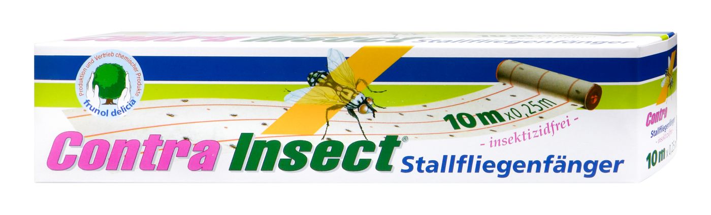 Contra Insect Stallfliegenfänger 10 m x 0,25 m Contra Insect Stallfliegenfänger 10 m x 0,25 m