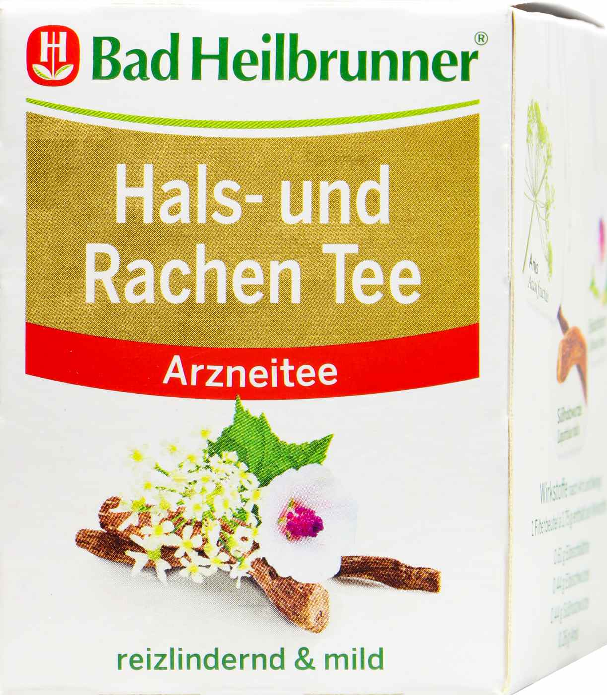 Bad Heilbrunner Hals- und Rachentee - 8 Beutel Bad Heilbrunner Hals- und Rachentee - 8 Beutel