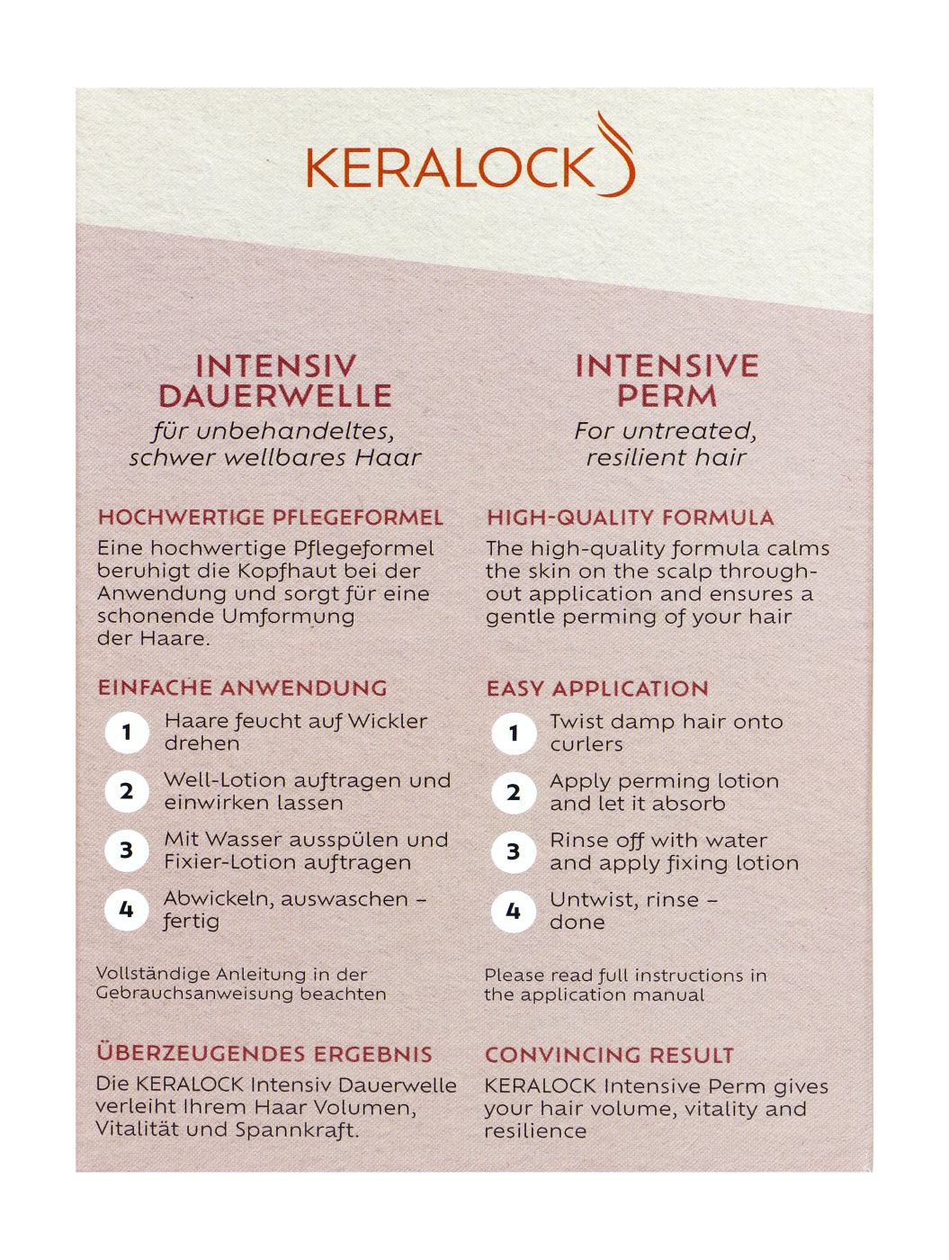 Keralock Intensiv Dauerwelle - 150 ml