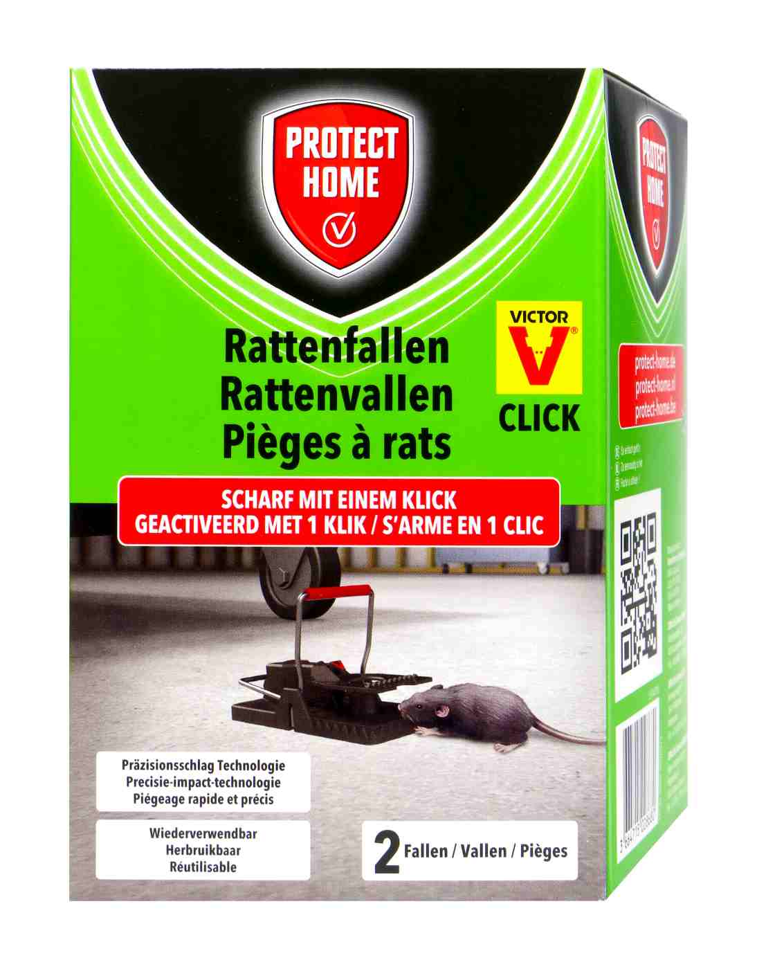 Protect Home Rattenfalle Victor Click - 2 Stück Protect Home Rattenfalle Victor Click - 2 Stück