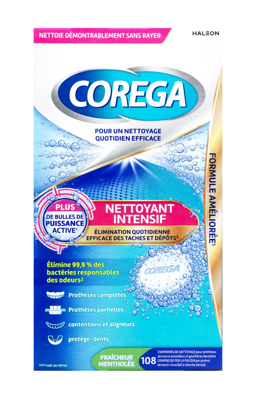 Corega Tabs Intensiv Reiniger - 108 Stück Corega Tabs Intensiv Reiniger - 108 Stück