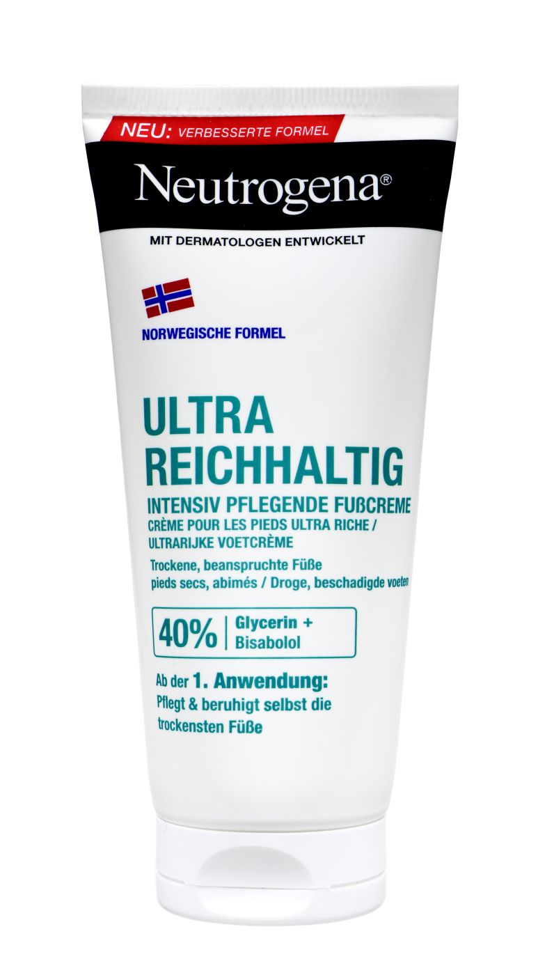 Neutrogena Ultra Reichhaltig Intensiv pflegende Fußcreme - 100 ml Neutrogena Ultra Reichhaltig Intensiv pflegende Fußcreme - 100 ml