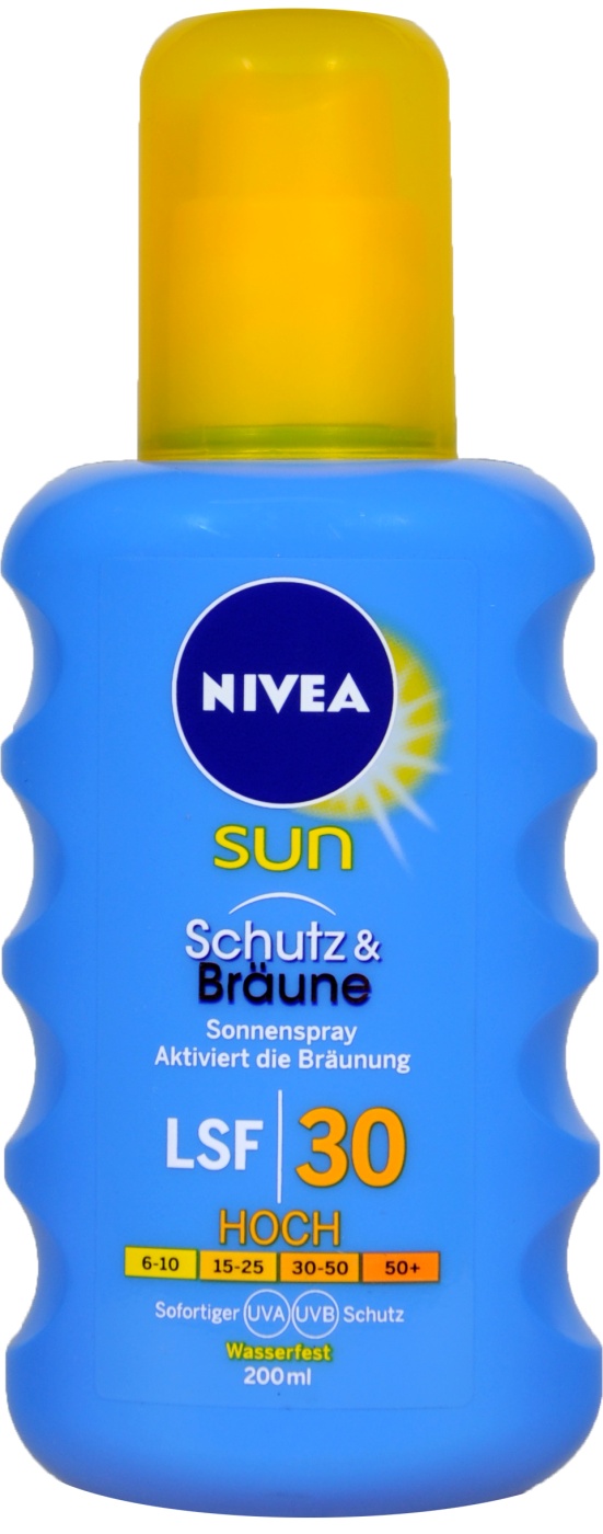 Nivea Sun Protect and Bronze Sonnenspray LSF 30 - 200 ml Nivea Sun Protect and Bronze Sonnenspray LSF 30 - 200 ml