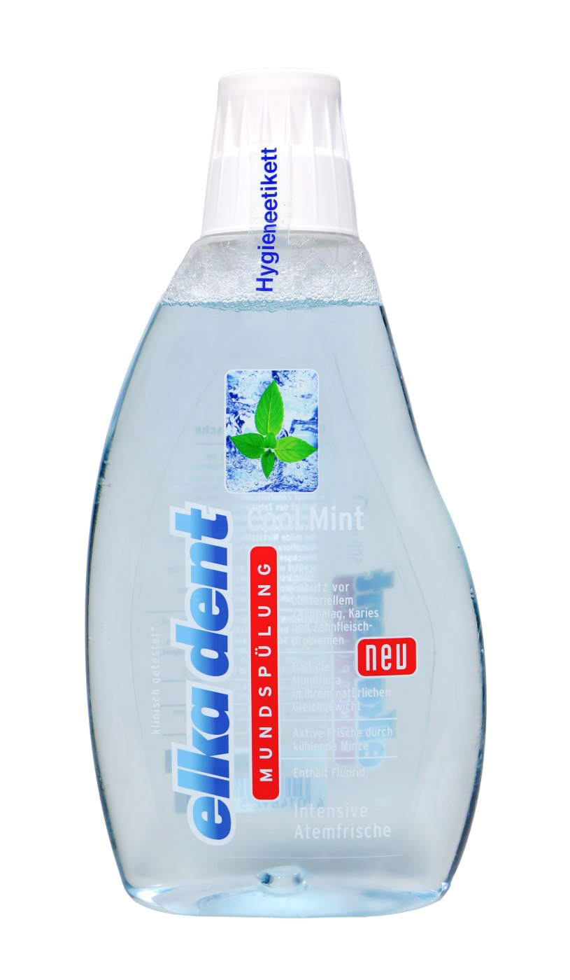 Elkadent Mundspülung Cool Mint - 500 ml