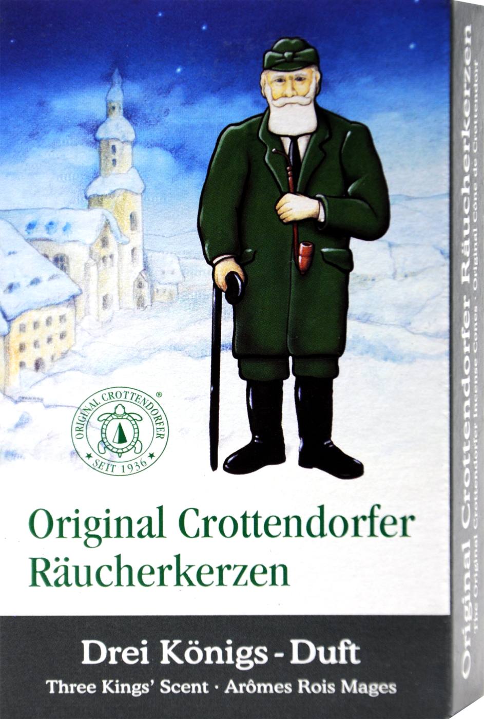 Crottendorfer Räucherkerzen Drei Königs-Duft - 24 Stück Crottendorfer Räucherkerzen Drei Königs-Duft - 24 Stück