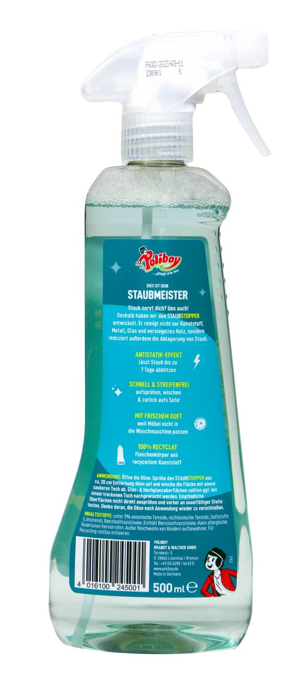 Poliboy Staubstopper - 500 ml Poliboy Staubstopper - 500 ml