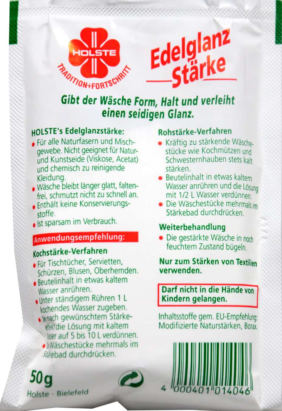 Holste Edelglanzstärke - 50 g Holste Edelglanzstärke - 50 g