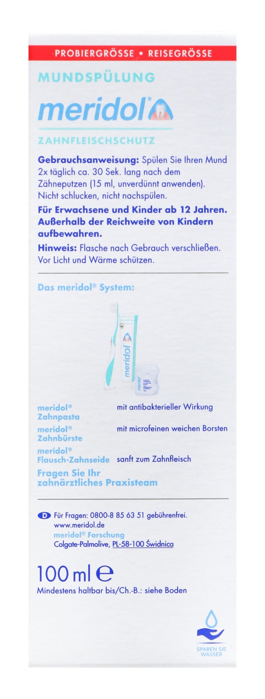 Meridol Mundspülung Zahnfleischschutz - 100 ml Meridol Mundspülung Zahnfleischschutz - 100 ml