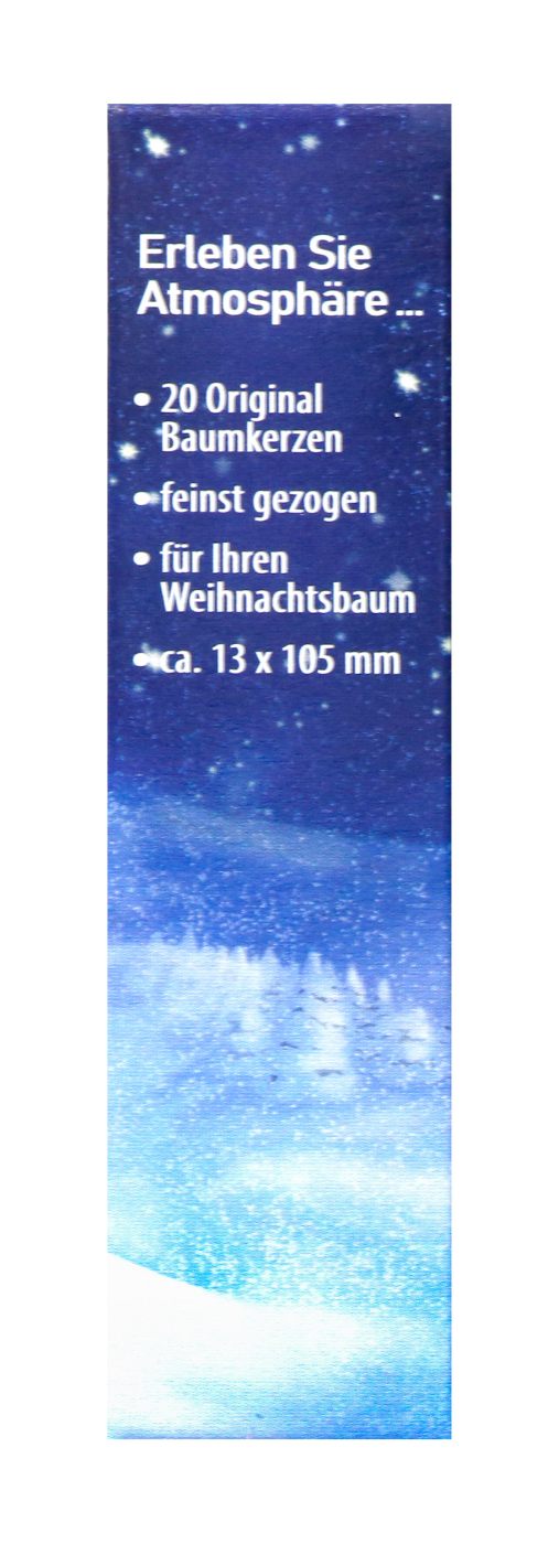 EWA Baumkerzen Antikrot - 20 / 250 - 20 Stück