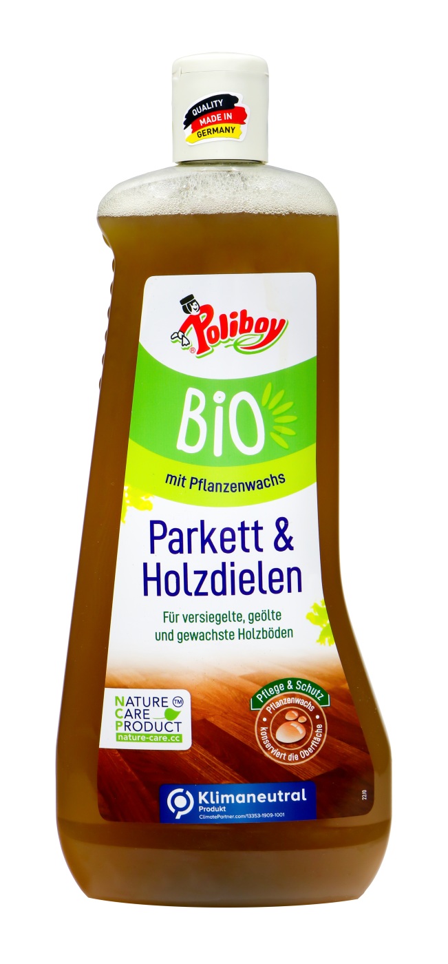 Poliboy Bio Parkett & Holzdielen Pflege - 1 Liter Poliboy Bio Parkett & Holzdielen Pflege - 1 Liter