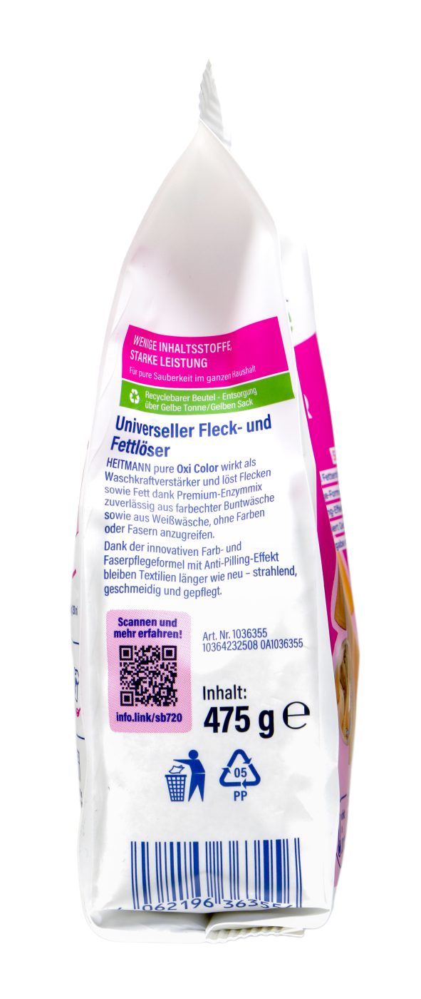 Heitmann Pure Oxi Color - Fleckenlöser  - 475 g 