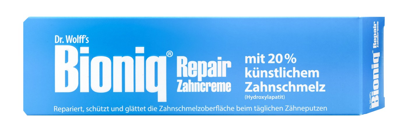 Bioniq Zahncreme ohne Fluor blau - 75 ml