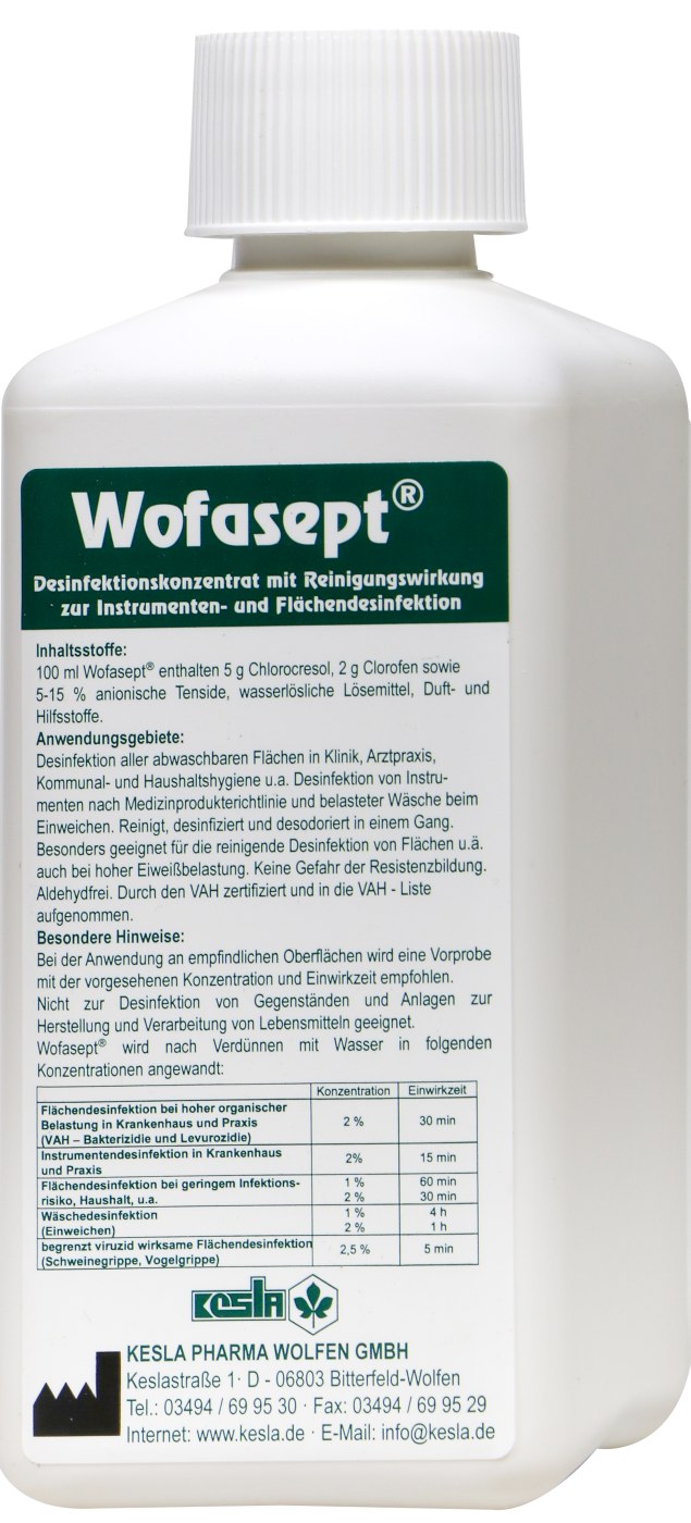 Wofasept Desinfektionsmittel - 250 ml Wofasept Desinfektionsmittel - 250 ml