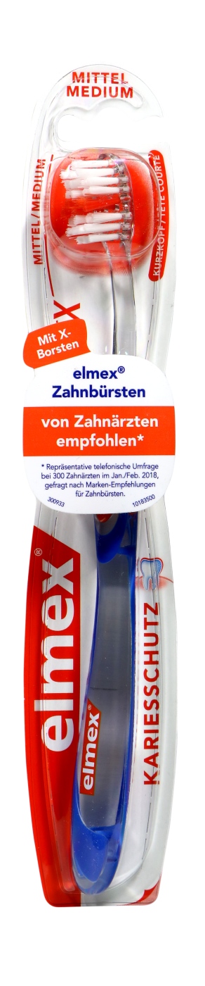Elmex Zahnbürste Inter X Kurzkopf - Mittel Elmex Zahnbürste Inter X Kurzkopf - Mittel