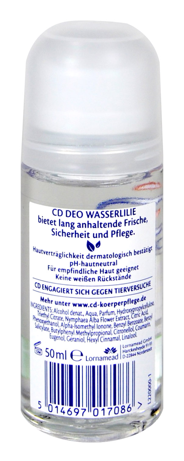 CD Deo Roll On Wasserlilie - 50 ml CD Deo Roll On Wasserlilie - 50 ml